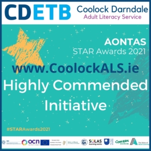 AONTAS Awards 2021 www.CoolockALS.ie