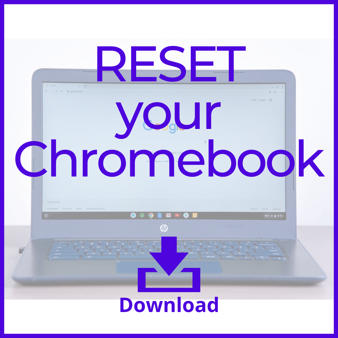 Reset your chromebook