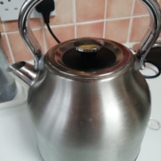 Silver kettle