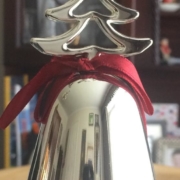 Silver Christmas bell