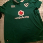 Ireland rugby jersey