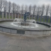 Fountain at the Stardust Memorial