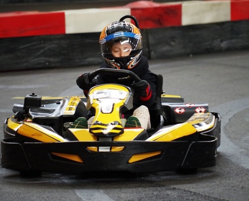 Indoor Kart Racing by Paul