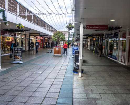 Northside Shopping Centre no roof