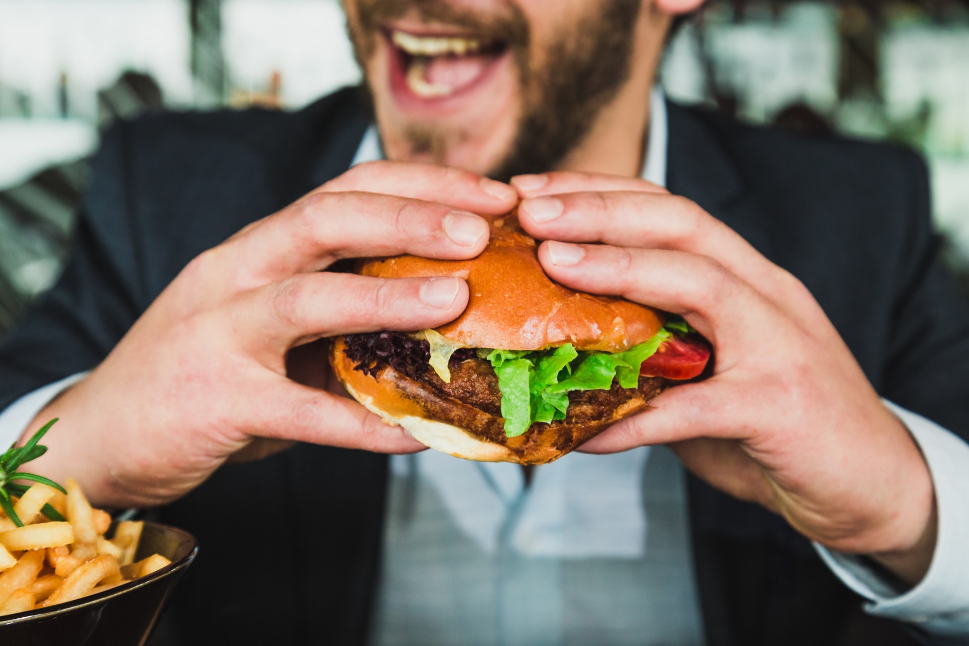 Happy Burger Man